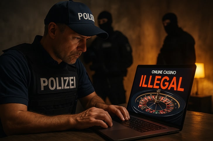 Ein aufwendiger Schlag gegen die Schattenwelt des Glücksspiels