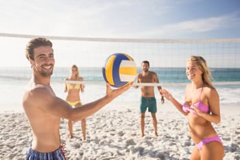 Beach-Volleyball Qualität