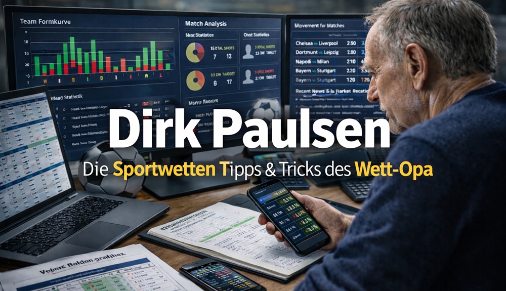 Mit Dirk Paulsen erfolgreicher Sportwetten