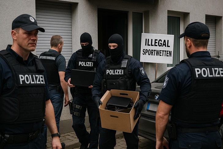 Großrazzia gegen illegale Online-Sportwetten