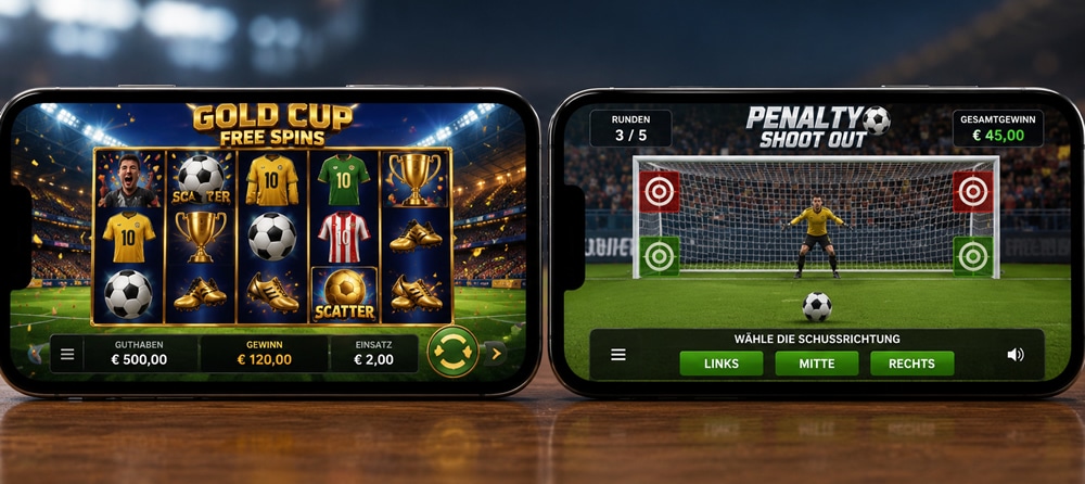 Penalty Shoot Out vs. Gold Cup Free Spins
